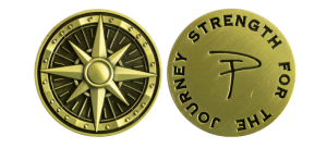 Antique Bronze Coins. Compass Coins. Custom-Made Metal Coins.