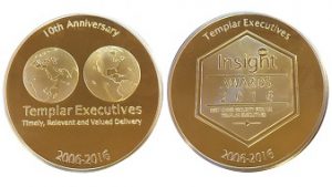 polished custom company coins