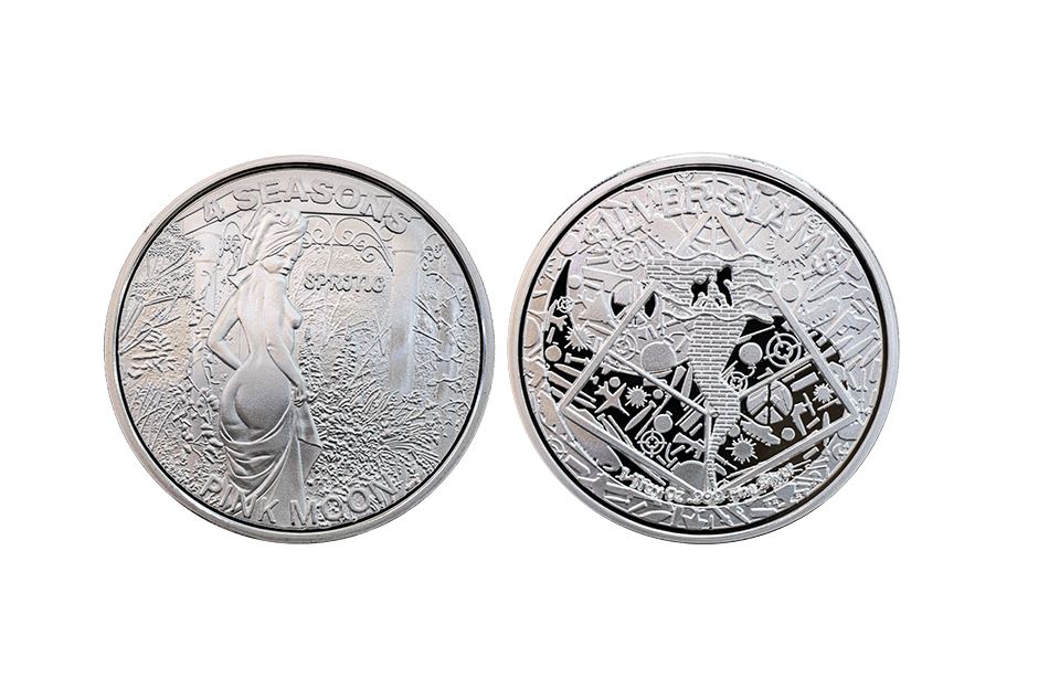 Club Coin. Custom Silver Coins