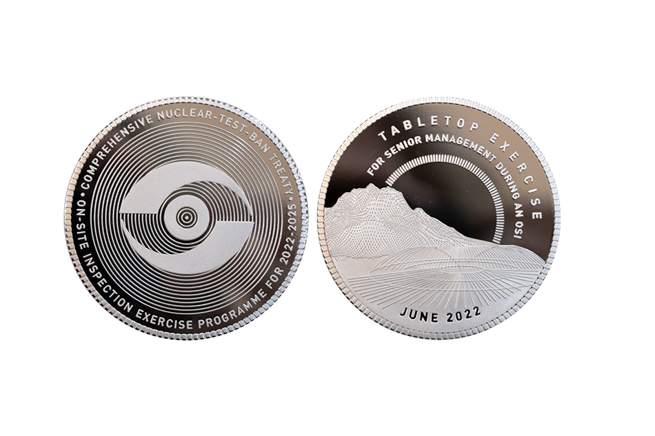 Custom Event Coins. Custom Silver Coins for Management. Premium Polished Plate finish