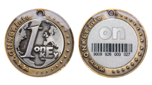 QR Code on coins