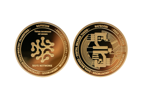 Custom Bronze Coin in Polished Plate Finish. Fine Lines on Coin Design. Excellent Coin Minting Quality.