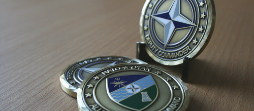 Custom-Minted Coins for NATO Officers
