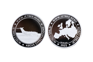 Czech Custom Coin in Pure Silver