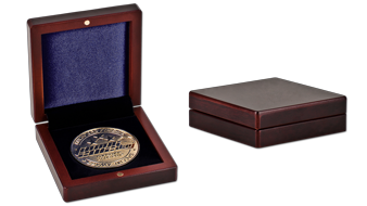 Wooden custom coin box