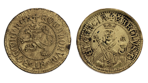 Custom bronze event coins_antique finish