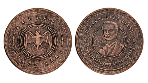 Custom logo coins made of bronze_ Antique finish