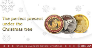 Custom Coins are excellent Corporate Christmas Gifts