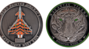 Custom colored coins made in Antique Silver_Enamel Color Details