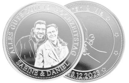 Customised Silver Coin