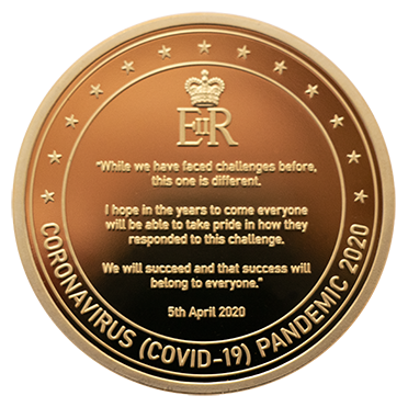 Customised Coin in Pure Gold 