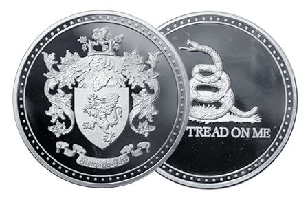 Custom Pure Silver Coin