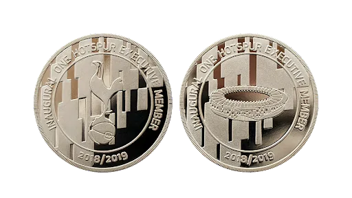 Corporate Event Coin in Silver, Proof Coin as our Custom Coin Company’s Premium Finish
