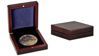 Wooden custom coin box